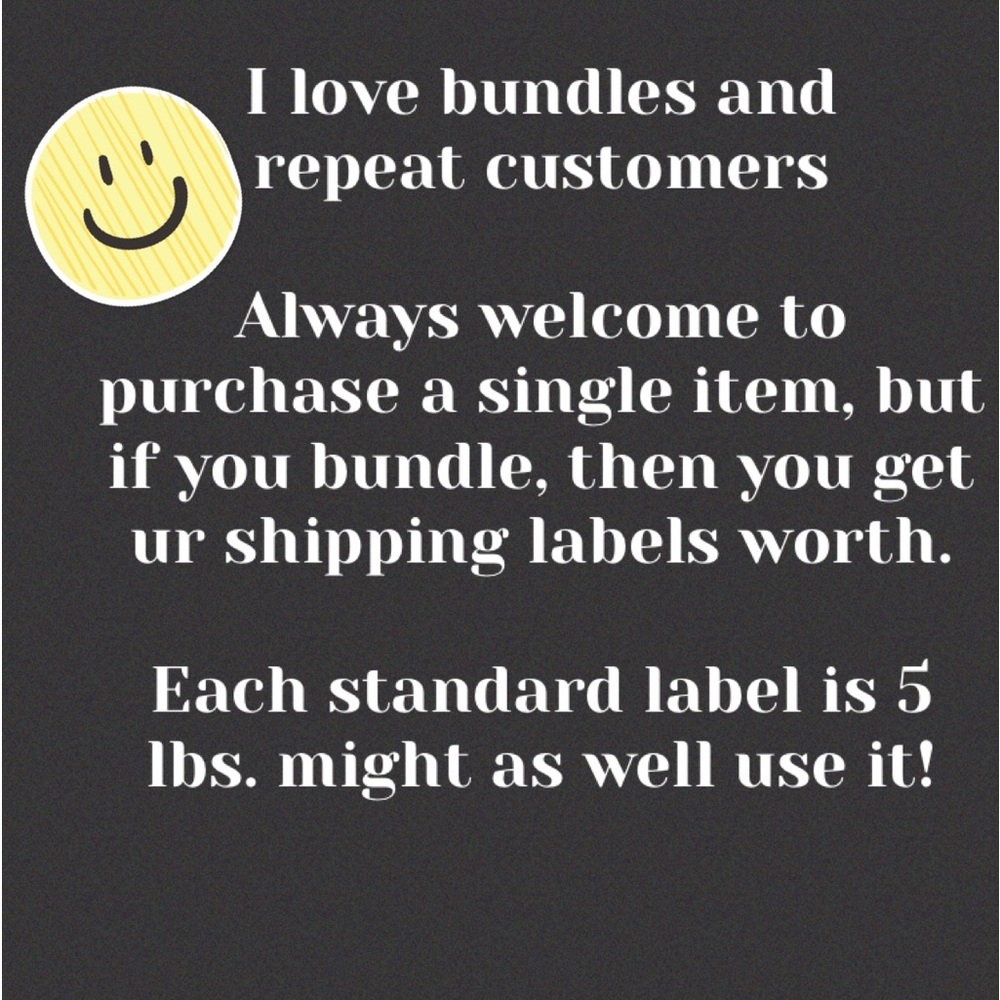I LOVE BUNDLES AND REPEAT CUSTOMERS ❤️❤️❤️